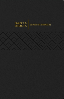 Santa Biblia de Promesas RVR-1960, Letra Gigante, Piel especial con índice y cierre, Negra 