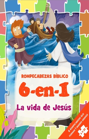 6 en 1 Biblia de niños RCB: La vida de Jesús