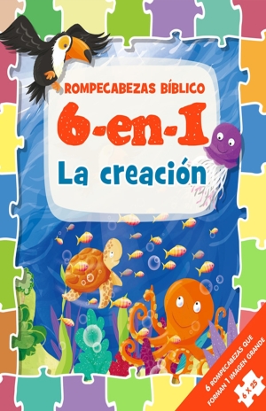 6 en 1 Biblia de niños RCB: La creación