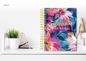 Planners - Flores Azul