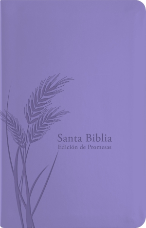 Santa Biblia de Promesas Reina-Valera 1960 / Tamaño Manual / Letra Grande / Piel Especial / Lavanda Claro // Spanish Promise Bible RVR60 / Handy Size / Large Print / Light Lavander