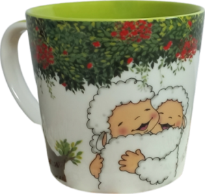 Taza ovejitas - Gracias por tu amistad 