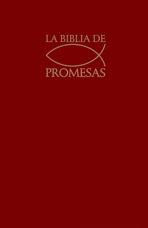 Santa Biblia de Promesas RVR-1960, Tapa dura, Económica, Vino