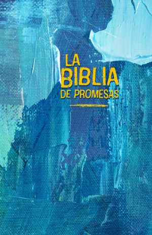 Santa Biblia de Promesas NVI, Tapa dura, Óleo azul