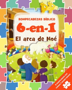 Rompecabezas bíblico 6 en 1: El arca de Noé